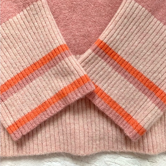 J Crew Supersoft Striped Boxy Turtleneck Sweater - Picture 5 of 16